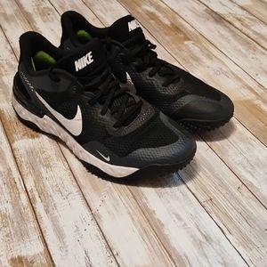 Nike all black turf shoes